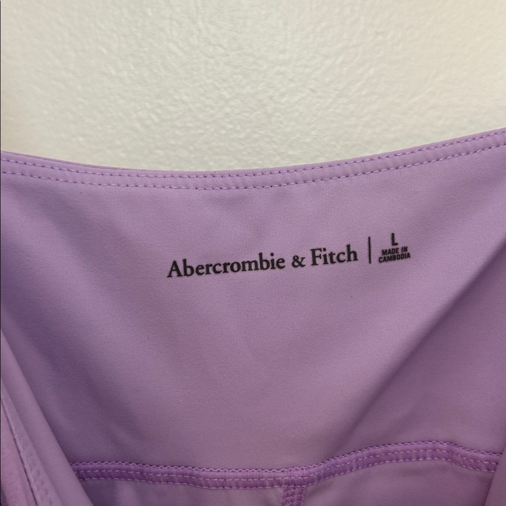 Abercrombie & Fitch Lilac Purple Athletic Dress with built in shorts size Large - Picture 4 of 8